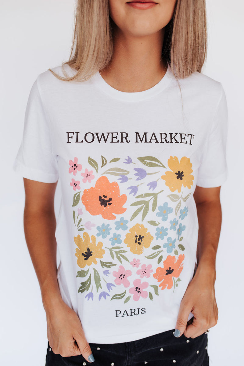 Flower Market Tee