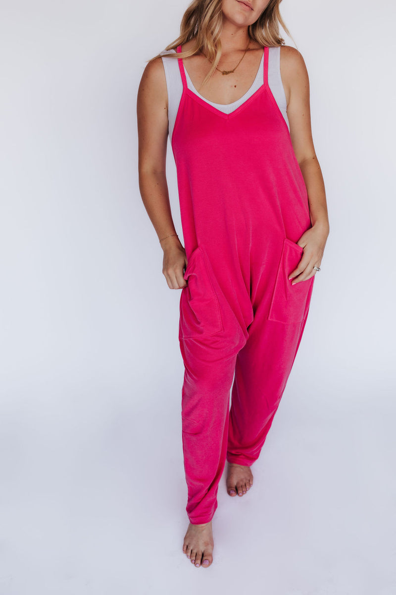 Good Shot Onesie// HOT PINK