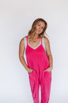 Good Shot Onesie// HOT PINK