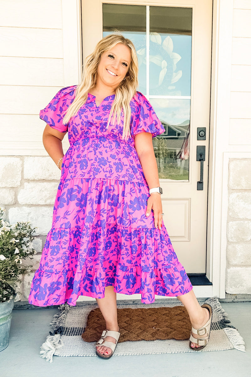 Fushia Summer Dress