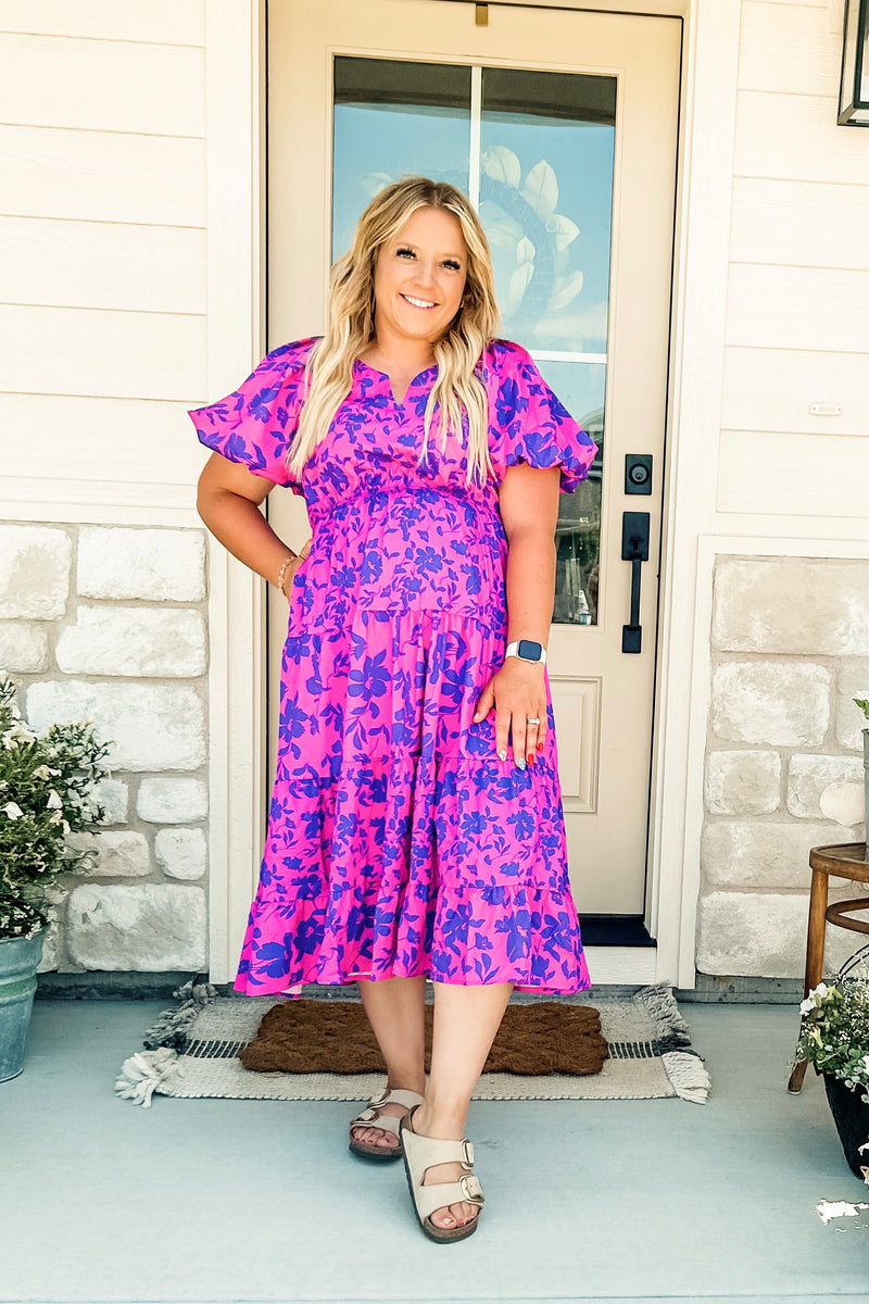 Fushia Summer Dress
