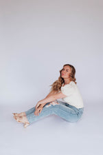 Chai Latte Ribbed Top