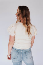 Chai Latte Ribbed Top