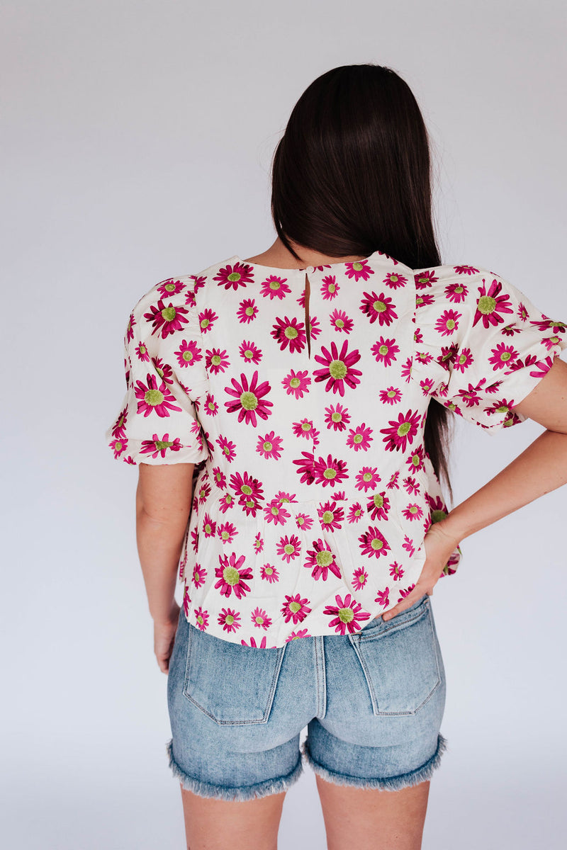 Flora Babydoll Top
