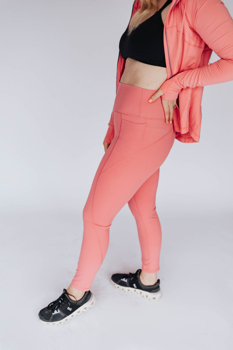 Fitness Era Legging // ROSE