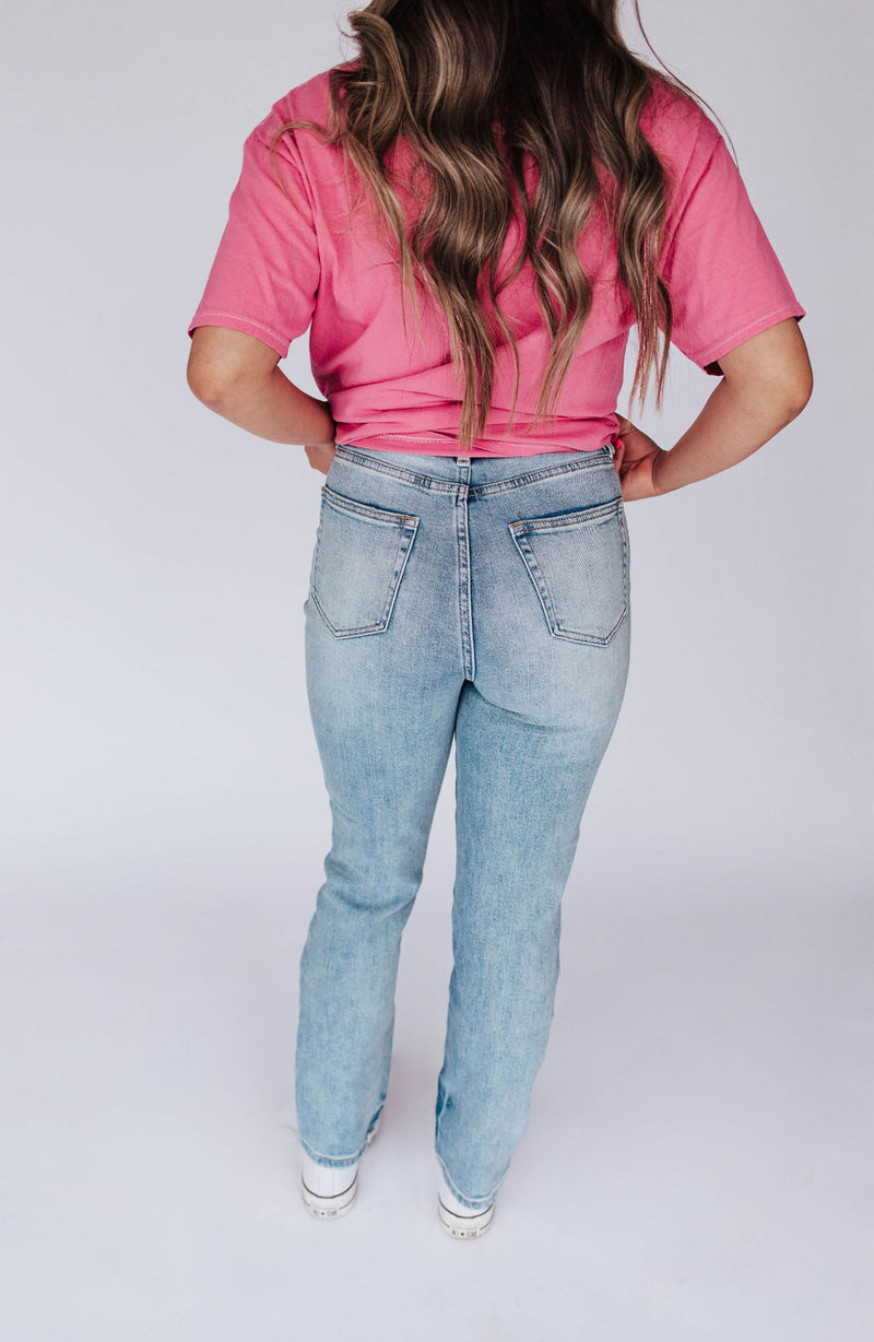 Jasmyn Distressed Denim