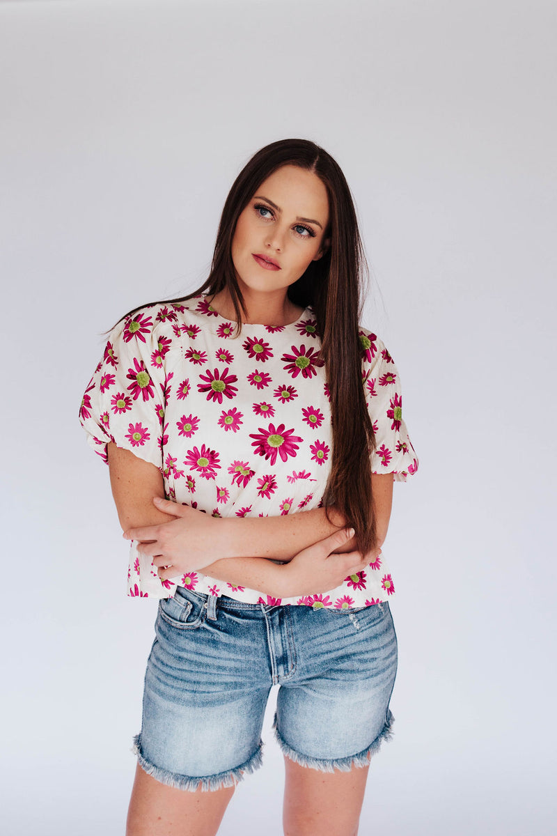 Flora Babydoll Top