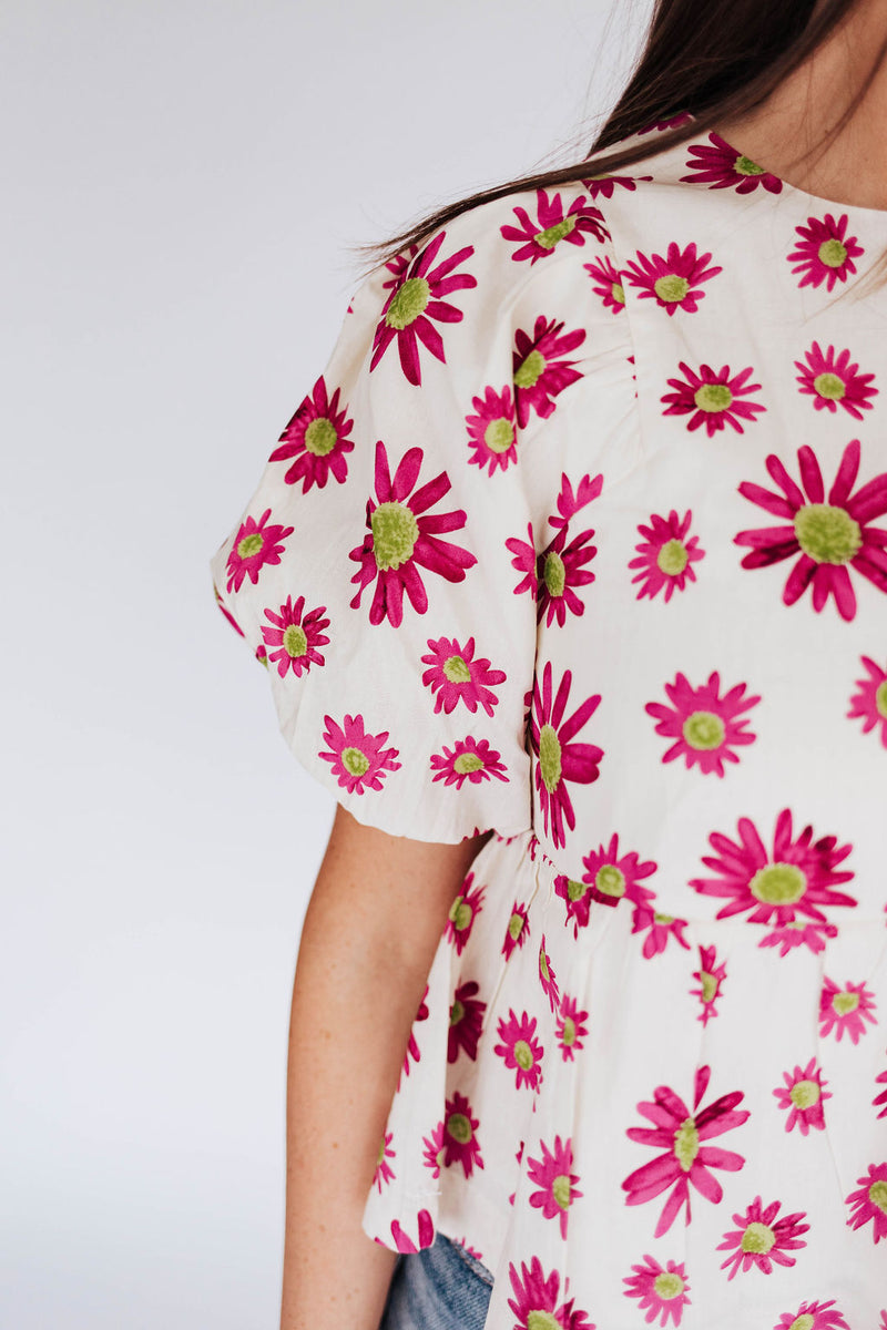 Flora Babydoll Top