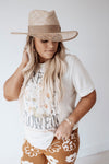 Olive and Pique Hat// BEACH STRAW